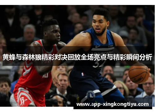 黄蜂与森林狼精彩对决回放全场亮点与精彩瞬间分析